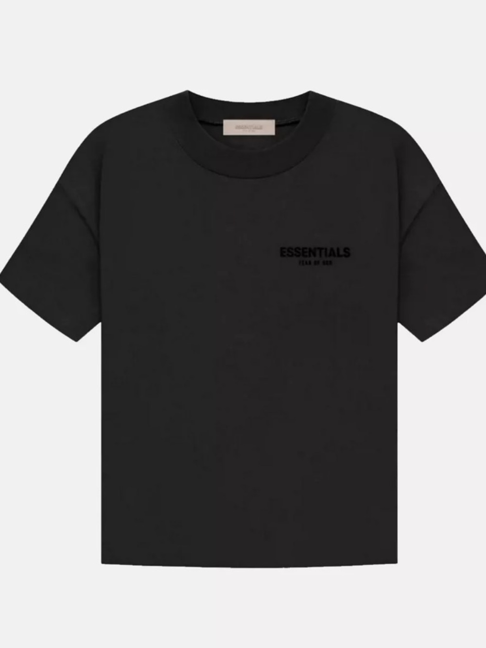 FEAR OF GOD ESSENTIALS CLASSIC TEE BLACK - L